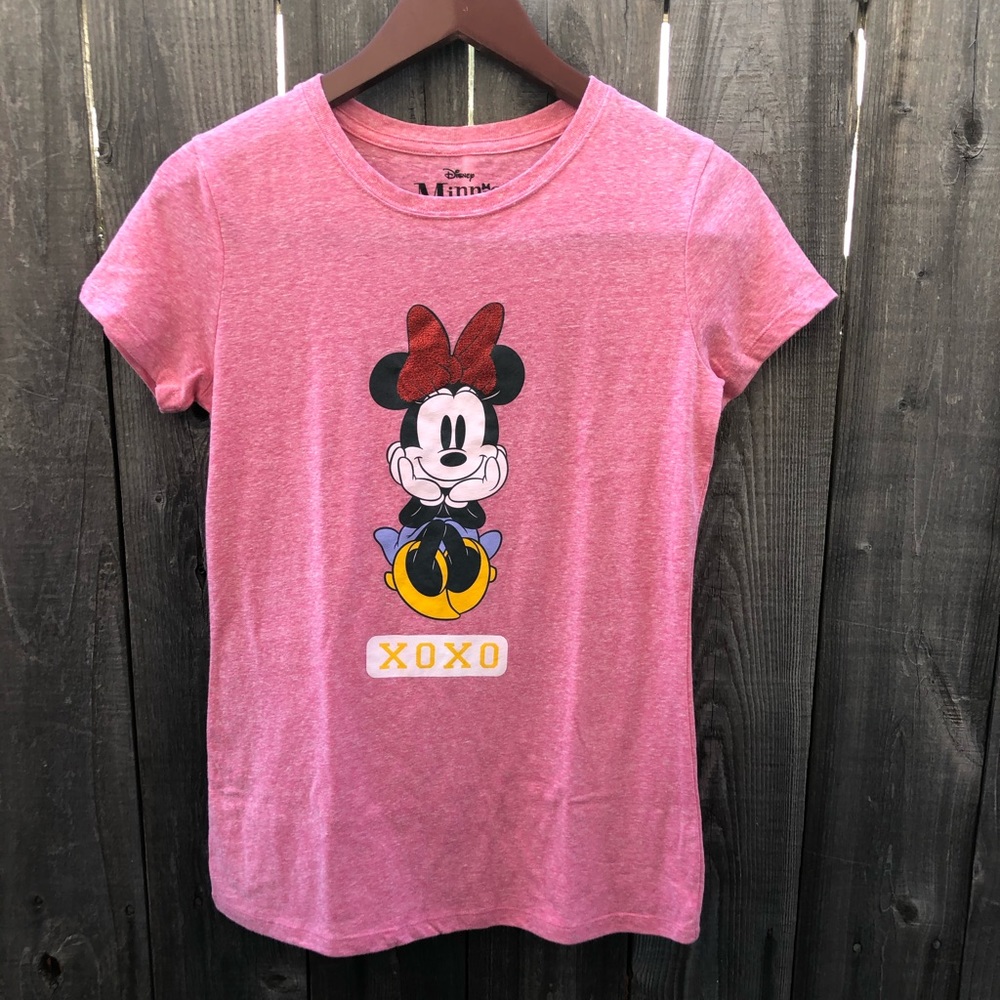 Disney Minnie Mouse Girl’s T-Shirt - Picture 1 of 7